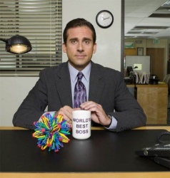 World's best boss. What else ?