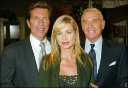 De gauche à droite : Jack, Ashley et John Abbott Senior