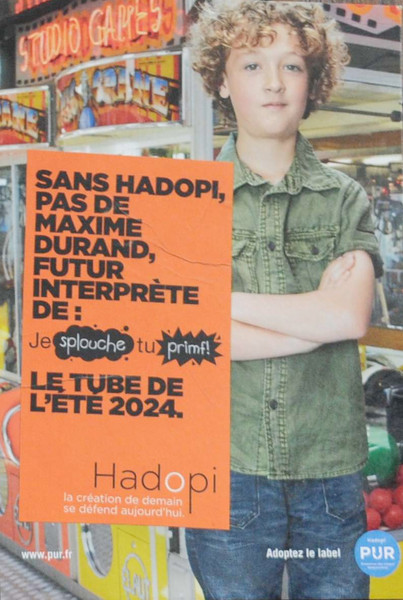 Hadopi : des spots de pubs (auto)dérisoires