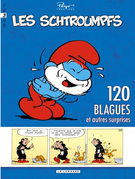  Peyo dans 120 blagues de Schtroumpfs - Tome 3