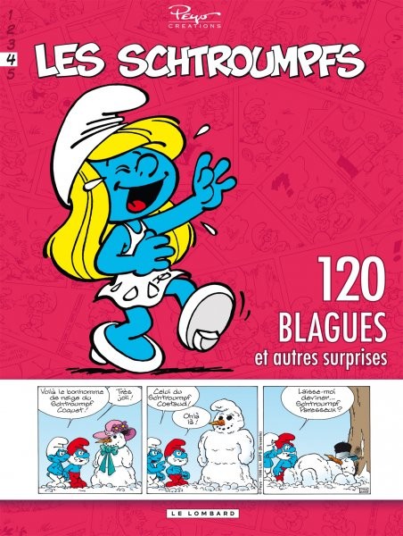  Peyo dans 120 blagues de Schtroumpfs - Tome 4