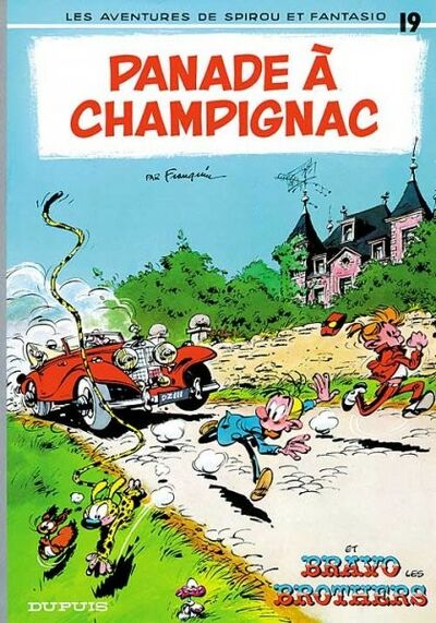 Peyo dans Spirou et Fantasio - Tome 19 - Panade à Champignac