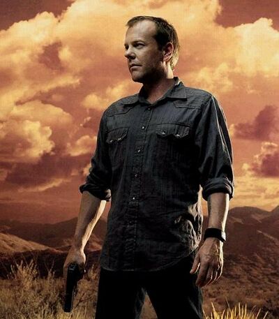 Kiefer Sutherland dans 24 - Exil