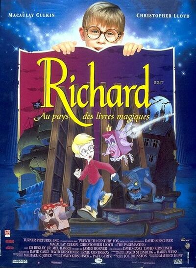 Leonard Nimoy dans Richard au pays des livres magiques