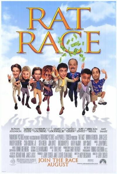 Rowan Atkinson dans Cash express - Rat race