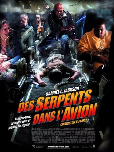 Julianna Margulies dans Des serpents dans l'avion