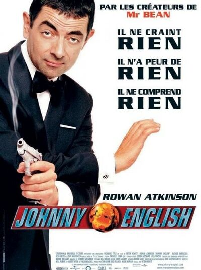 Rowan Atkinson dans Johnny English