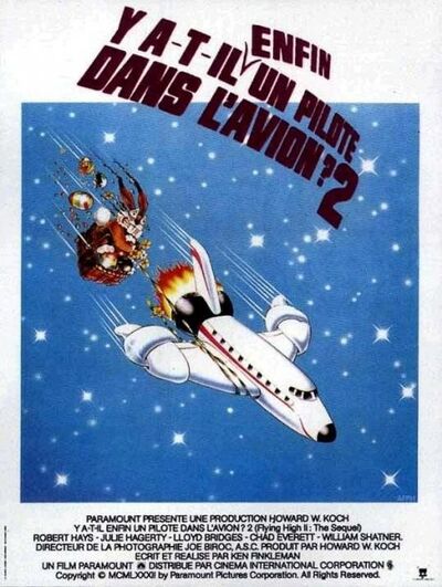 William Shatner dans Y a-t-il enfin un pilote dans l'avion ? 2